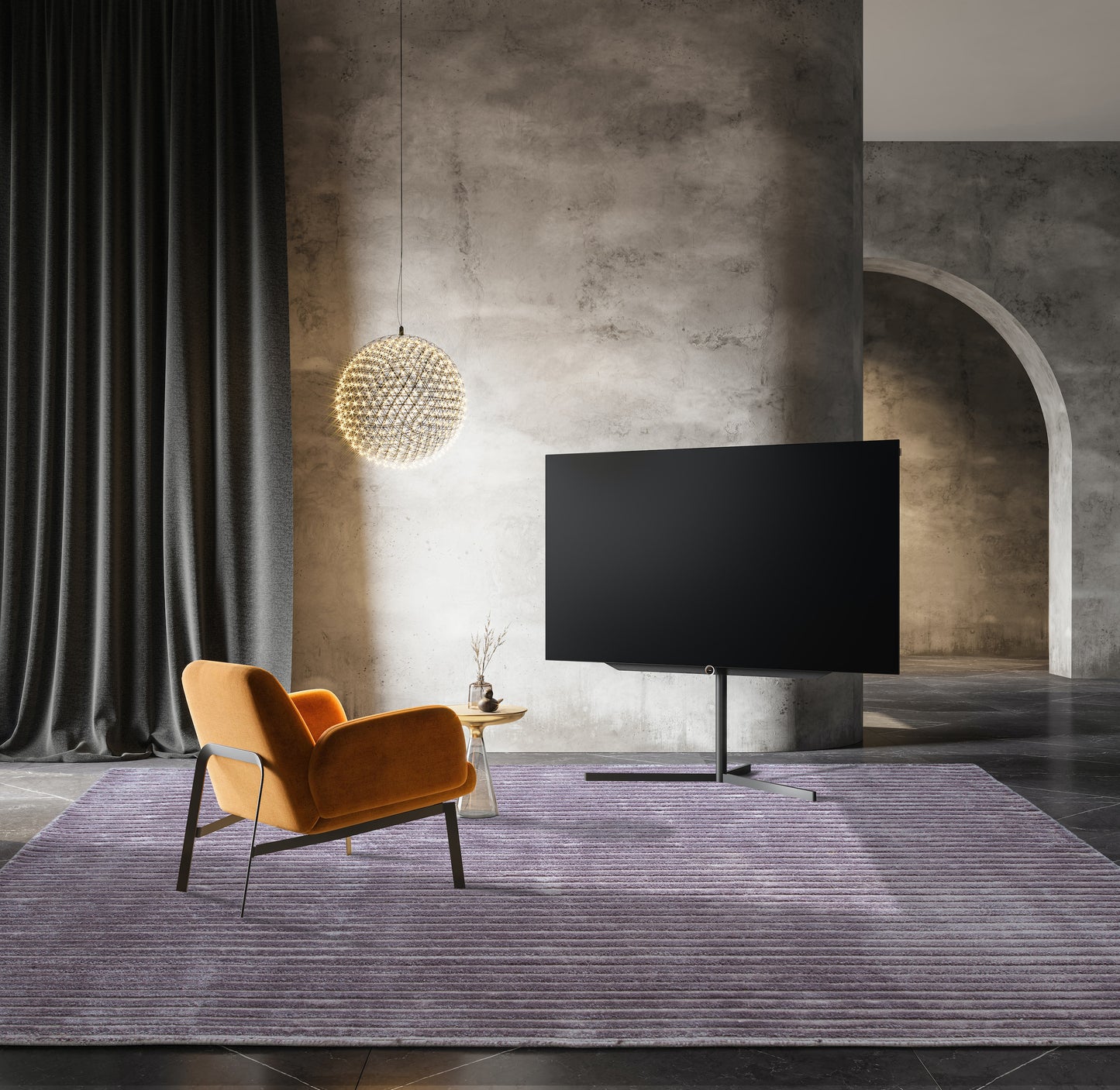 Aria Rug - French Violet