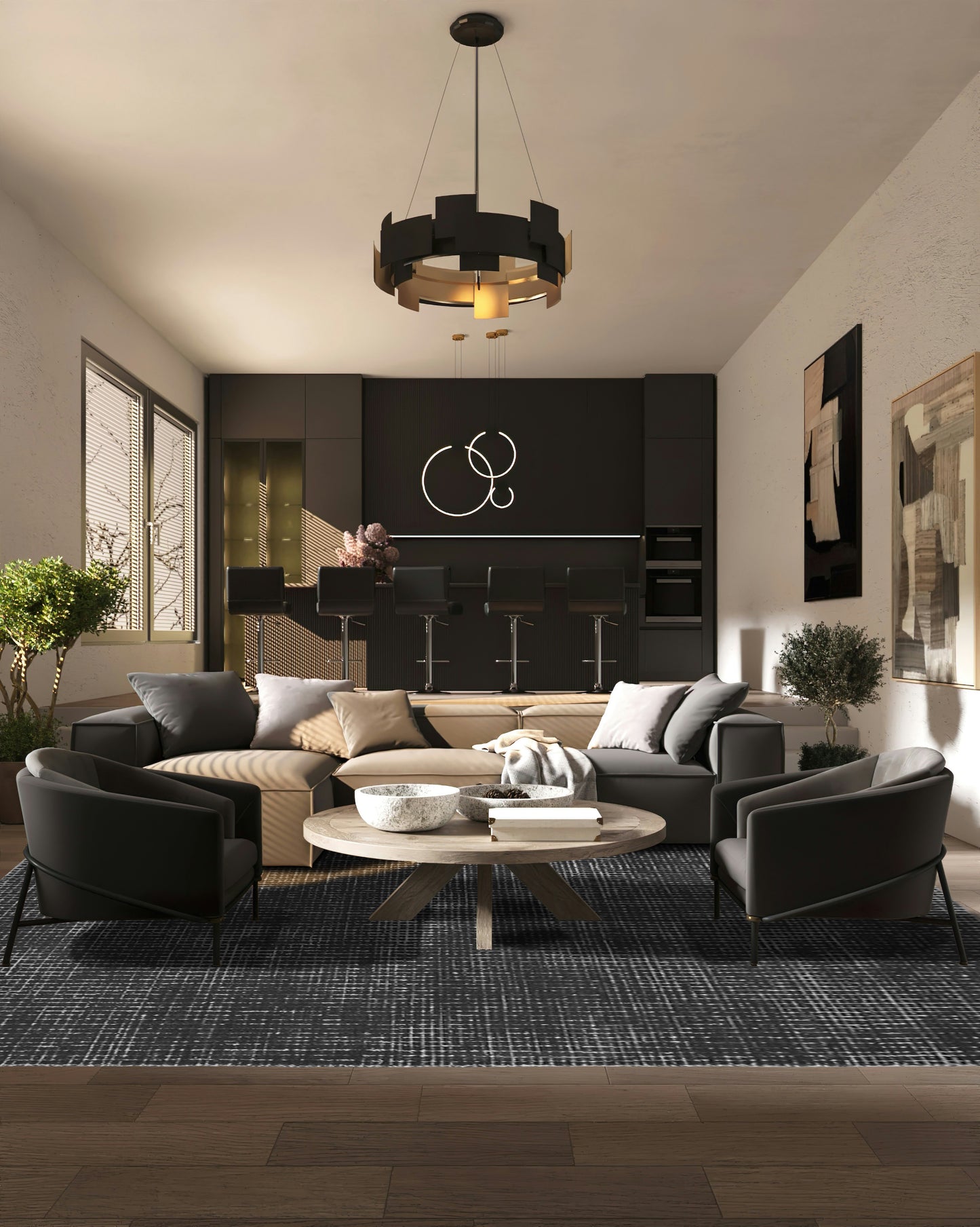 Sonnet Rug - Black