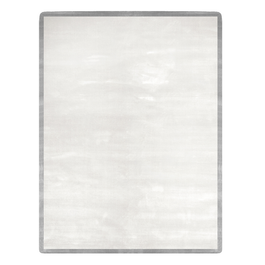 Velour Rug - Silver